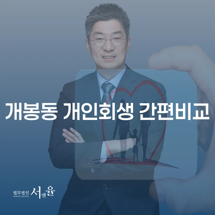 개봉동 개인회생 간편비교