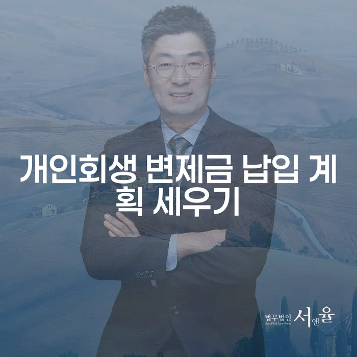 개인회생 변제금 납입 계획을 어떻게 세워야 할까?