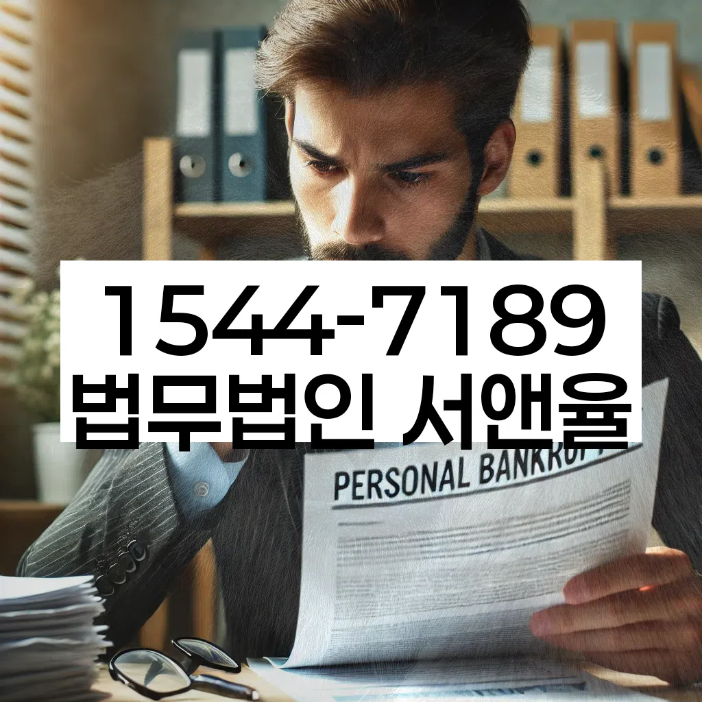 용산2가동 개인회생 신청