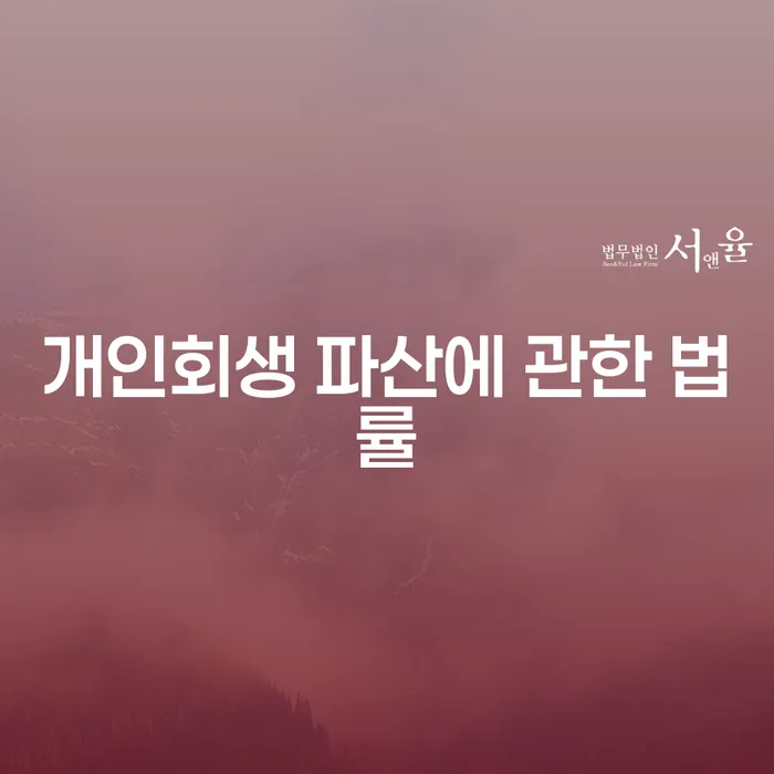 개인회생과 파산, 당신의 재정 문제 해결책은 무엇일까요?